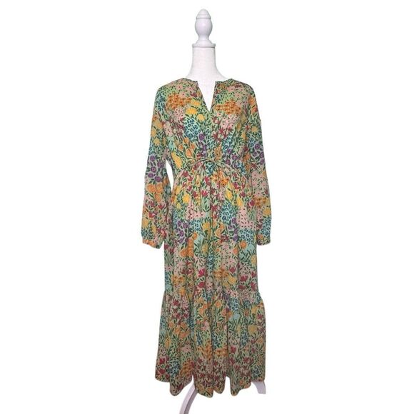 Olivia James The Label Floral Maxi Dress Women’s Size Large - Picture 1 of 8